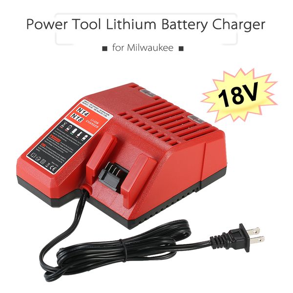 

18v good quality power tool lithium battery charger replacement for m18