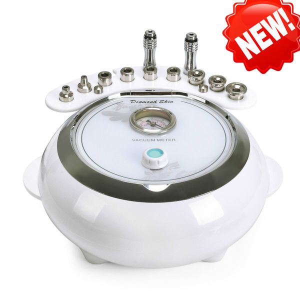

3 in 1 vacuum spray diamond dermabrasion diamond dermabrasion microdermabrasion peeling skin care beauty vacuum machine, Black;white
