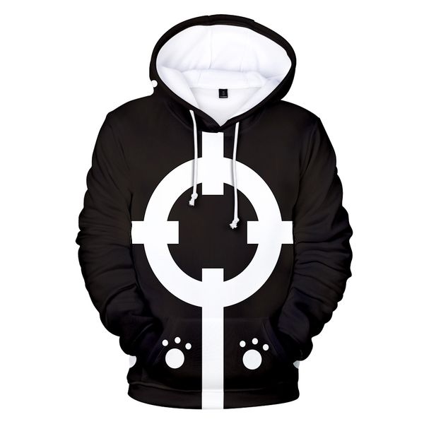 

one piece mens hoodie spring autumn casual sweatshirts hooded harajuku designer hoodies pullovers, Black