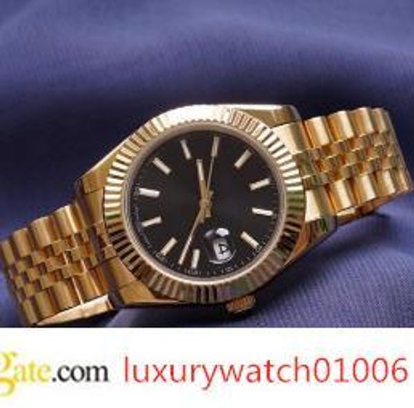 

2020 good selling watch sports automatic mechanical two tone gold dial designer wristwatch reloj fashion dress casual watches simple