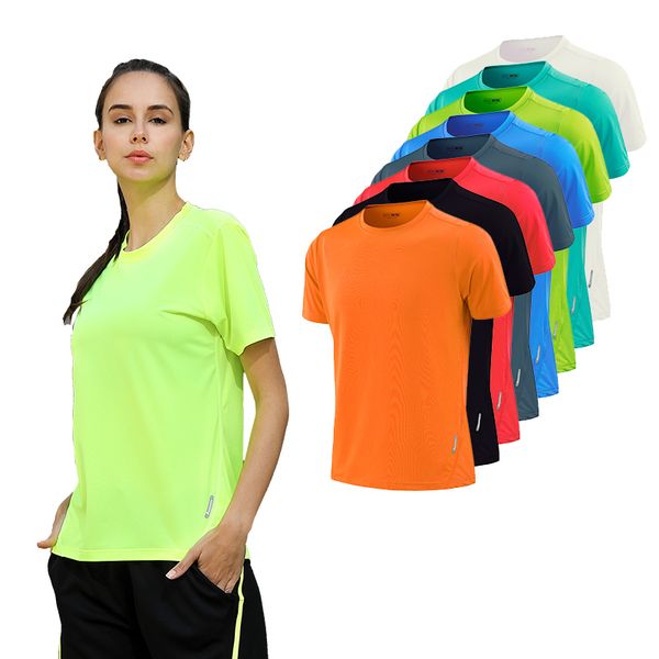 

women dry quick short sleeve slim sport t shirt gym jerseys fitness shirt trainer running t-shirts breathable exercises yoga, Black;blue