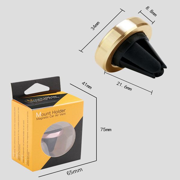 

Автомобильный магнитный вентиляционный держатель для мобильного смартфона Handfree