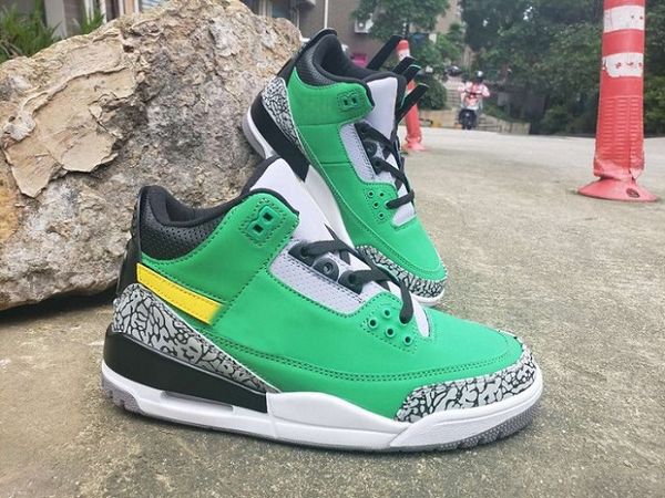 

men 2019 3 tinker oregon ducks shoes green black grey sneaker