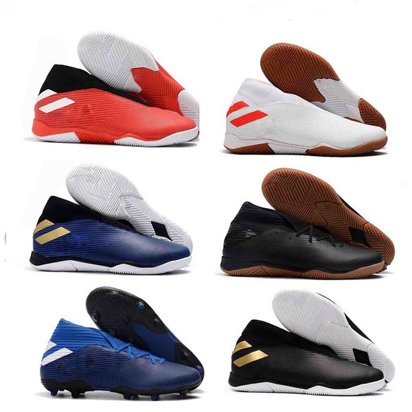 

new arrival mens high football boots nemeziz 19.3 md in tf fg soccer cleats nemeziz messi 19.3laceless in soccer football shoes