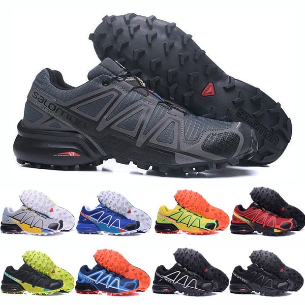 

Salomon Shoes Более дешевый Speed ​​Cross 4 CS IV Открытый Мужская Красная Черная Синяя Спорти