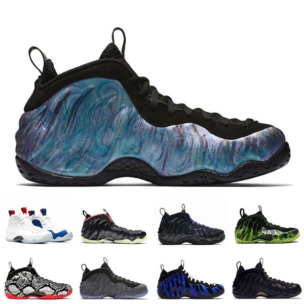 

abalone penny hardaway men basketball shoes foam one black metallic gold olympic knicks mens trainers sports sneakers 7-13, White;red