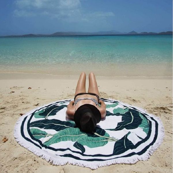 

тонкого нового европейского круговой rayon printing yoga пледы beach mat мат для йоги песочной ткани шаль полотенце бикини платье лето