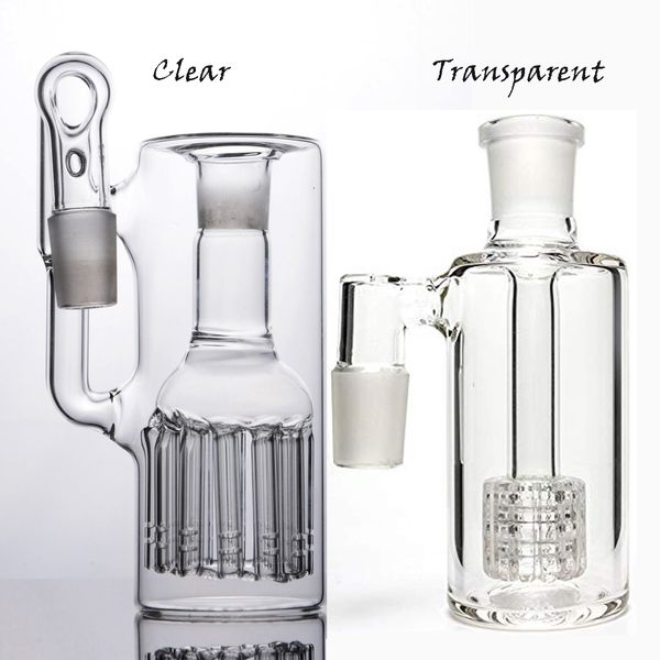 Neue Recycler Waben Aschefänger 18 -mm -Gelenk für Shisa Glaswasser Bong Asche Catchers Öl -Rigs -Glaszubehör