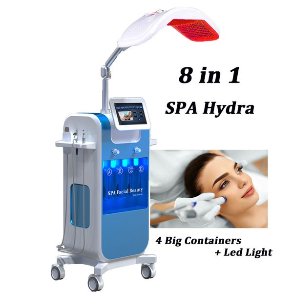 

8 in 1 hydrafacial skin cleasing facial care machine hydra peel diamond dermabrasion anti aging hydro microdermabrasion equipment