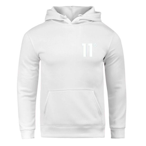 

мода марка печатания логоса 11 градусов хлопок фуфайка hoodie мужская рукава новой мода смешная мужчины женщина unisex топы толстовка, Black