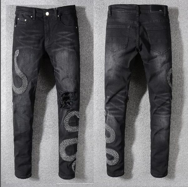 

designer Men Pants Hip Hop Jeans Print Printd Zipper New-Arrival Fashion Apparels Zippers Multi-Style and Multi-Color Popular Clothes