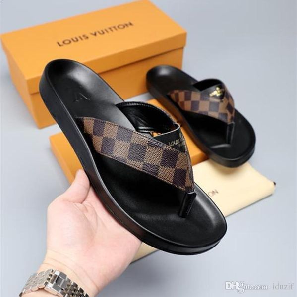 

2020 Italy Luxury Slide Summer Fashion Wide Flat Slippery With Thick Sandals Slipper Men Women Sandals Designer Shoes Flip Flops Slipper