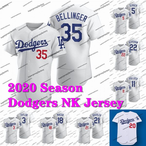 

Lo angele 2020 ea on dodger nk jer ey cody bellinger clayton ker haw chri taylor julio uria dodger a j enrique hernandez peder on, Blue;black