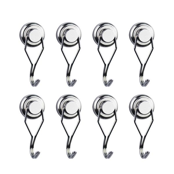 

promotion swivel swing powerful magnetic hooks,strong heavy duty neodymium magnet hooks - great for your refrigerator and other