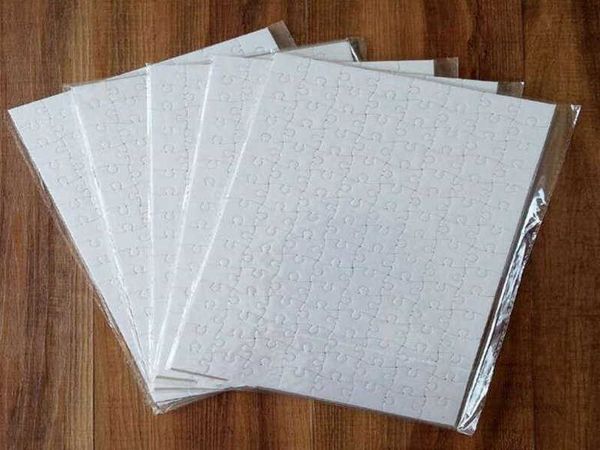 

A4 сублимация пустая головоломка 120шт DIY Craft Heat Press Transfer Crafts Jigsaw Puzzle white в наличии