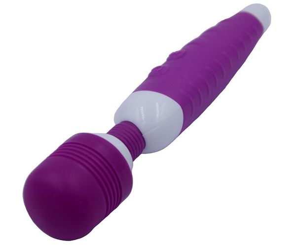 Yeni kadın vibratörler şarj edilebilir sözlü klitoris vibratörler 12-frekanslı şarj titreşimi AV Masaj çubuğu Yetişkin Malları Kadın Mastürbasyon