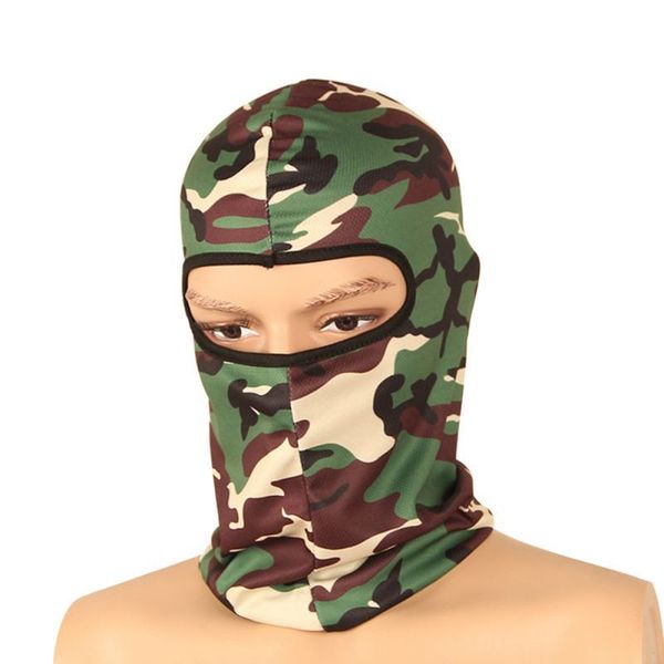

bike cycling windproof face mask outdoor camouflage mask cs field army fans warm riding sport scarf bicycle accessories, Black