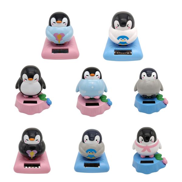 

kongyide car ornaments 1pc solar powered dancing swinging animated dancer toy car windowsill decoration penguin m30