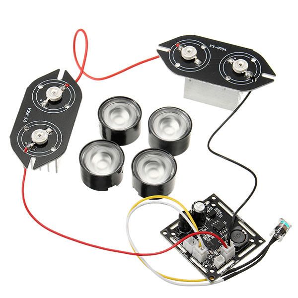Spot Lightt Kızılötesi 4x IR CCTV Kameralar Gece Görüş için LED Kurulu