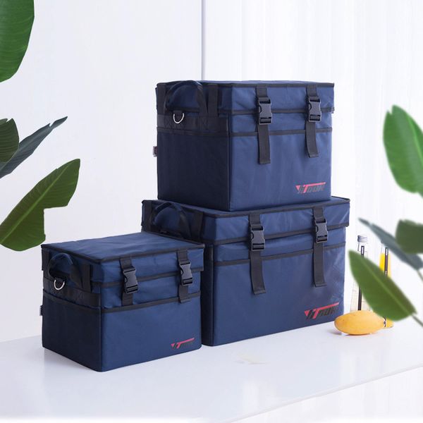 

large insulated cooler bags women's thicken thermal case cold fresh travel picnic lunch pouch container tote supplies stuff