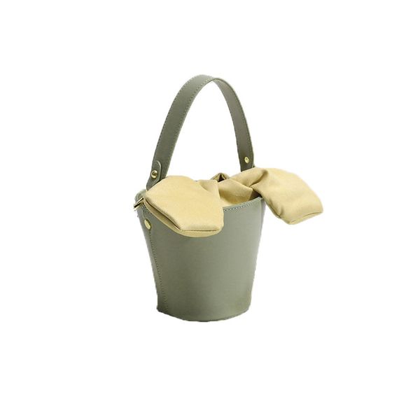 

elegant female small tote bucket bag 2019 fashion new quality pu leather women's handbag chain shoulder messenger bags