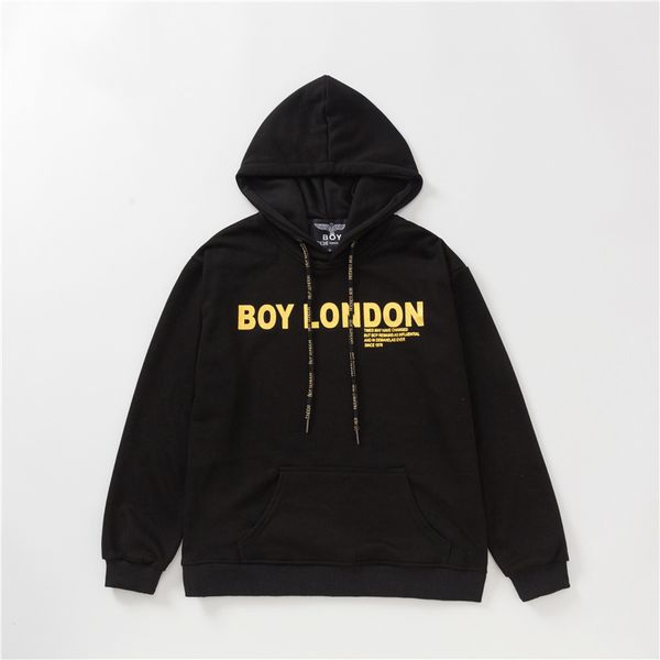 

boy london london mens конструктора толстовка тавро mens высокого качество by пуловер толстовка мужчины женщина дизайнер eagle печать с капю, Black