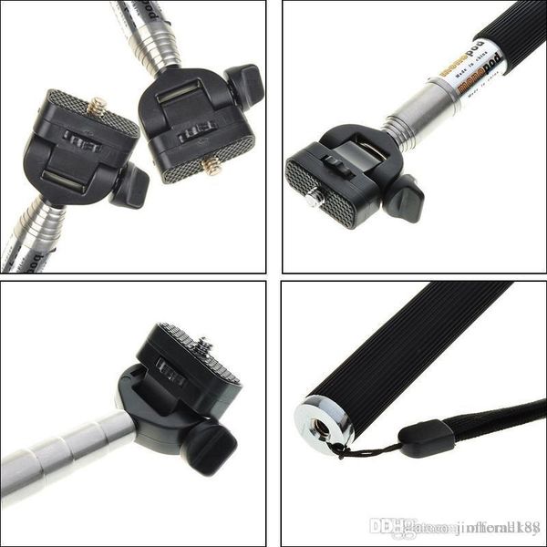 

z07-1 monopod extendable handheld selfie stick monopods without holder for digital camera gopro camera & cell phone