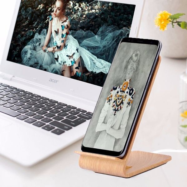 

Wood wirele charging tand cu tom logo wirele charger for iphone 8 8plu x x max for am ung 8 9 10
