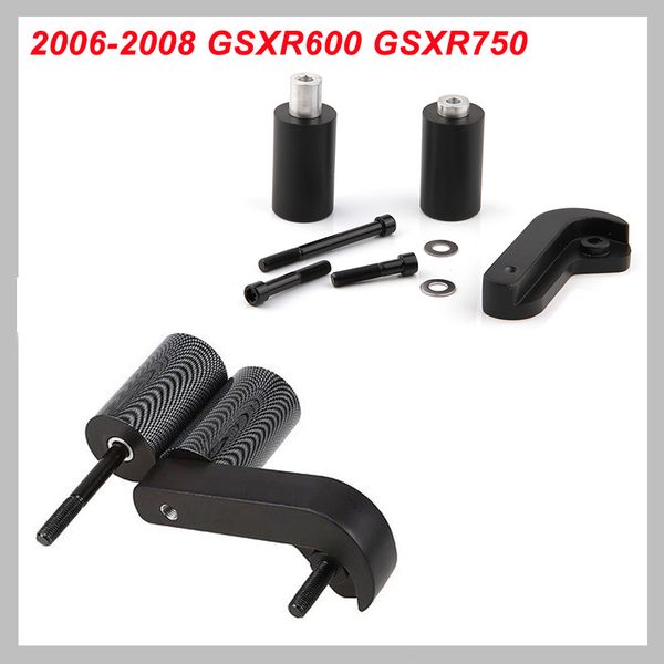 

no cut frame slider pad for 2006-2008 gsxr600 gsxr750 gsx-r 600/750 gsxr 600 750 crash falling protection motorcycle part