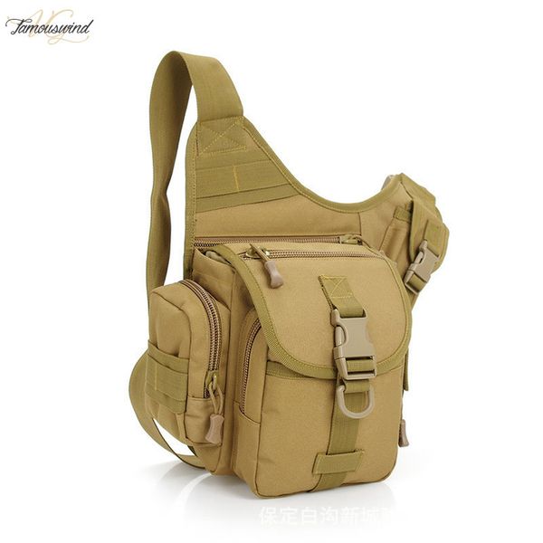 

8225 new1000d nylon waterproof military camouflage tactical saddle bag hunting casual pack messenger bag shoulder bag