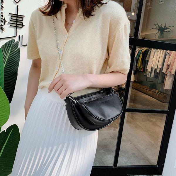 

women composite bag fashion pu leather chain shoulder bag messenger bags
