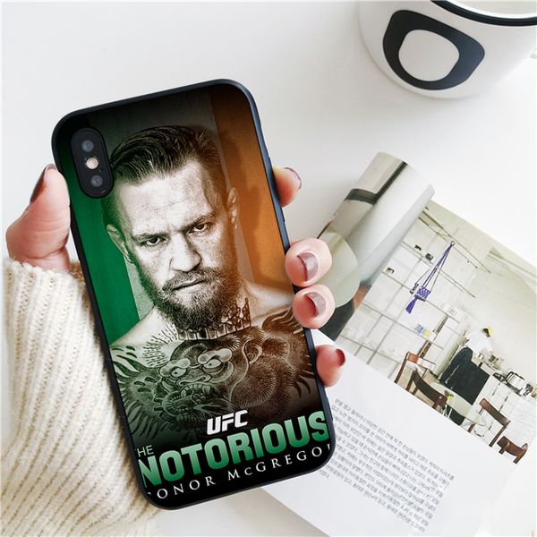 

fundas luxury conor mcgregor cover for iphone 11 pro xs max xr case for iphone 8 7 6s plus 5s se case soft silicone cover.