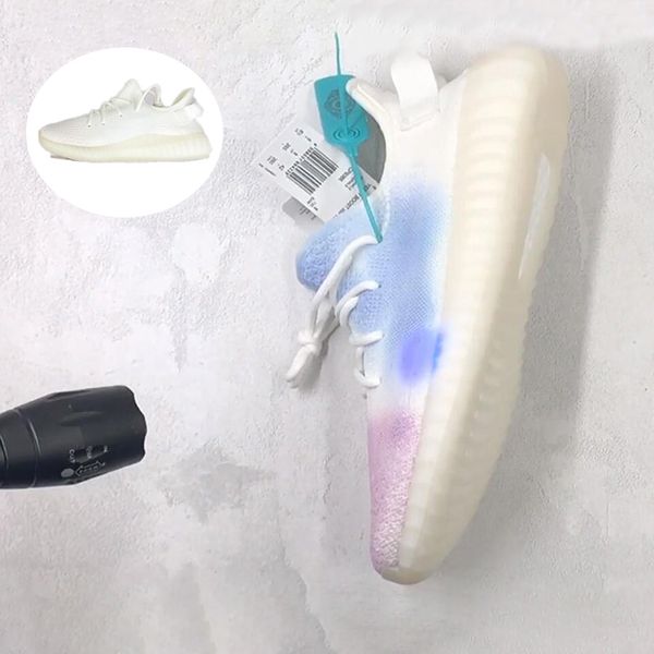 

kanye west v2 change color running shoes white cream change color trending designer shoes man womans sports shoe comfortable trainer