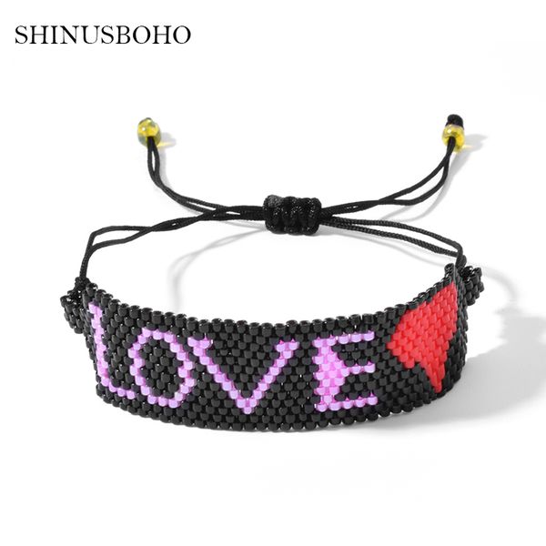 

сердце miyuki браслет плетение wrap браслеты pulseras mujer moda 2020 женщины armband ювелирные изделия boho chic ручной работы бусы, Golden;silver