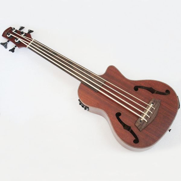 

30 quot concert ukulele ba mini acou tic mahogany 4 tring in trument ukelele ba with eq