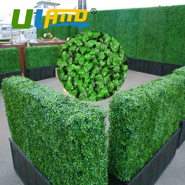 

artificial boxwood hedge plants privacy fence for the garden 10x10" plants plastic boxwood hedges mats garden wedding decoration