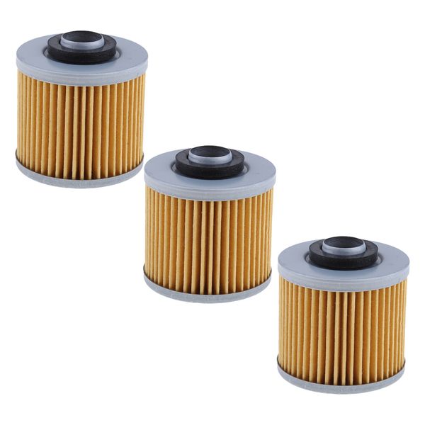 

3x plastic universal motorbike oil filter fit yamaha xvs1100a classic 2000-2008
