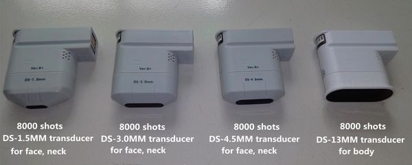 

hifu heads fu4-5-2s face body cartridges hifu transducer head focused ultrasound face lift slimming machine equipment