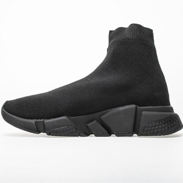 

with box 2019 speed runner shoes sock designer shoes triple black oreo red flat trainer men women shoes us4.5- us11.5 c04