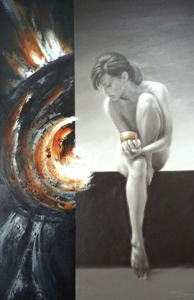 

fidel garcia - shadow of light home decor handpainted &hd print oil painting on canvas wall art canvas pictures 19