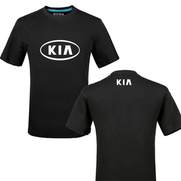 

funny kia logo 100% cotton printing t-shirt summer casual t shirt tees shirt f