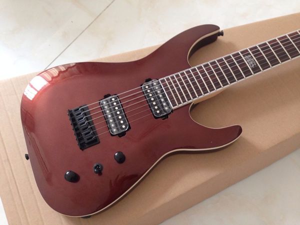 

7 strings electric guitar with basswood body maple neck