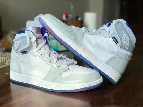 

with box 1 high zoom white racer blue 1s r2t mens basketball shoes nylon white grey purple sports sneakers trainers baskets des chaussures