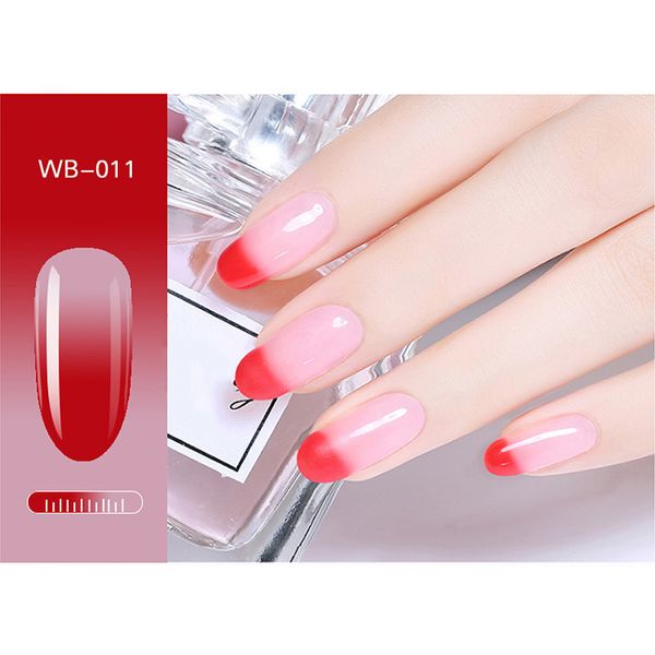 

1 pcs thermal change color nail gel polish nail gel varnish lacquer ---ms
