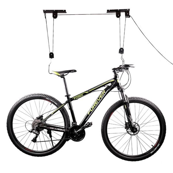 2019 Deemount Bicycle Ceiling Suspension Mount Rack For Bike Storage Repair W Locking Mechanism Rope Pulleys To Hoist Or Lower From Pretty05