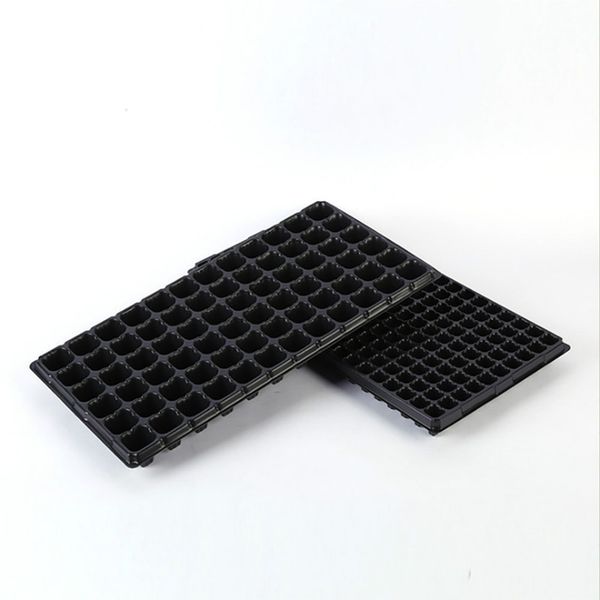 

new black cells seedling starter tray extra strength seed germination plant flower pots nursery grow box propagation for garden supplies