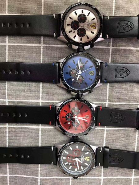 

2019 fashion small needle all go quartz watches automatic dating fashion men and women leather dating sports quartz clock men watch, Slivery;brown