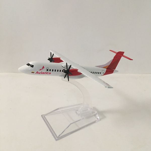 

jason туту модель самолета самолет модель 16см columbia airlines avianca atr-600 самолетов модели diecast металла самолеты 1: 400 самолет y2