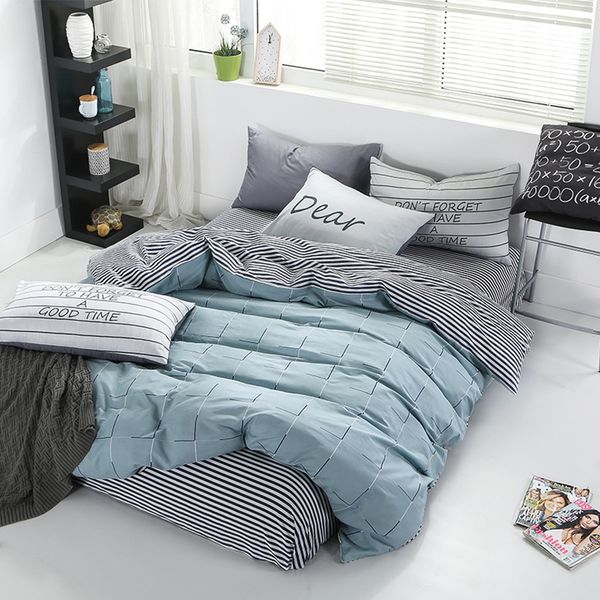 

100% cotton satin bedding set comforter bedding set duvet cover bed sheet pillow quilt cover single/double/ size quilted