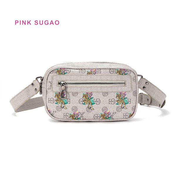 

Pink sugao designer waist bag women chest bags retro messenger bags new fashion crossbody bag embroidery pocket hot sales shoulder bag